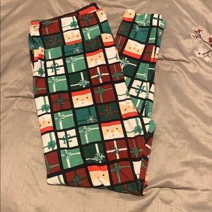 LulaRoe TC2 Christmas Leggings
